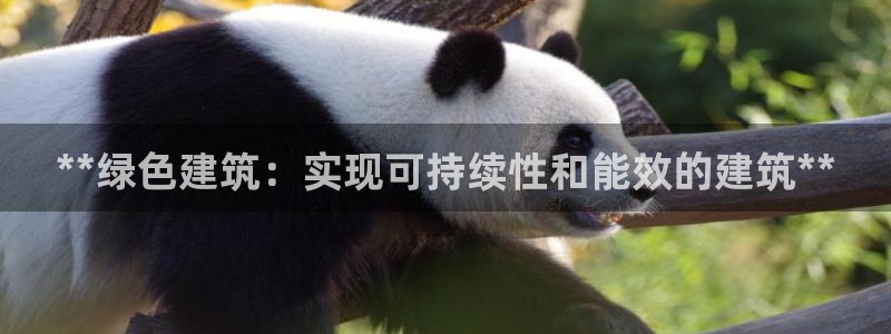 e尊国际可靠吗：**绿色建筑：实现可持续性和能效的建筑**