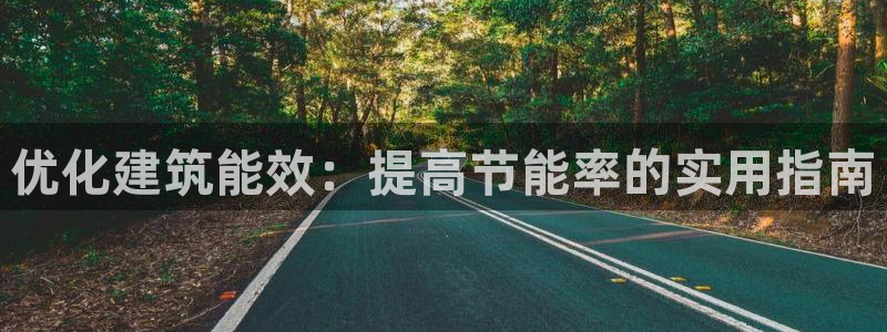 e尊国际客户端：优化建筑能效：提高节能率的实用指南