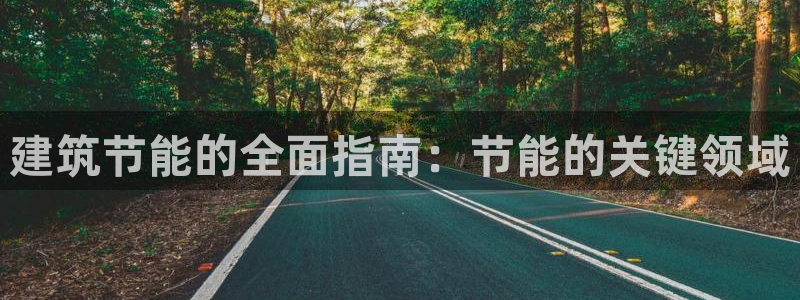 e尊国际官网app：建筑节能的全面指南：节能的关键领域