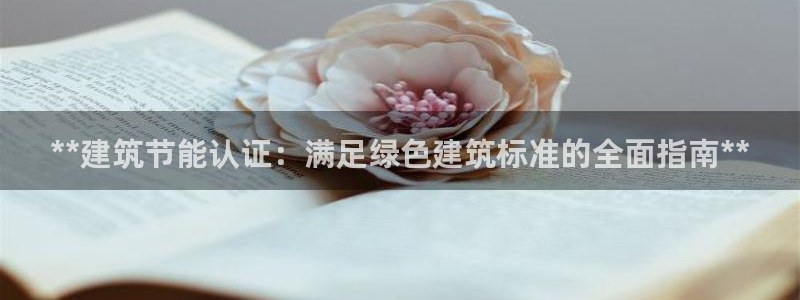 e尊国际的手机登录网站：**建筑节能认证：满足绿色建筑标准的全面指南**