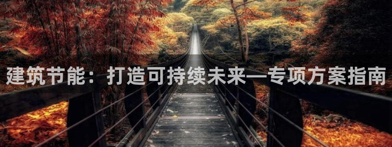 尊亿游戏国际官网：建筑节能：打造可持续未来—专项方案指南