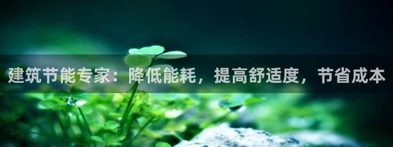 e尊国际7779：建筑节能专家：降低能耗，提高舒适度，节省成本