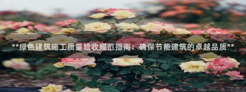 e尊国际官方网站：**绿色建筑施工质量验收规范指南：确保节能建筑的卓越品质**