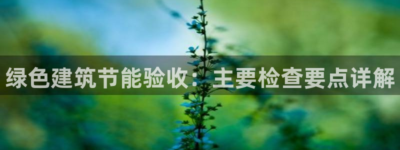 e尊国际娱乐官网地址：绿色建筑节能验收：主要检查要点详解