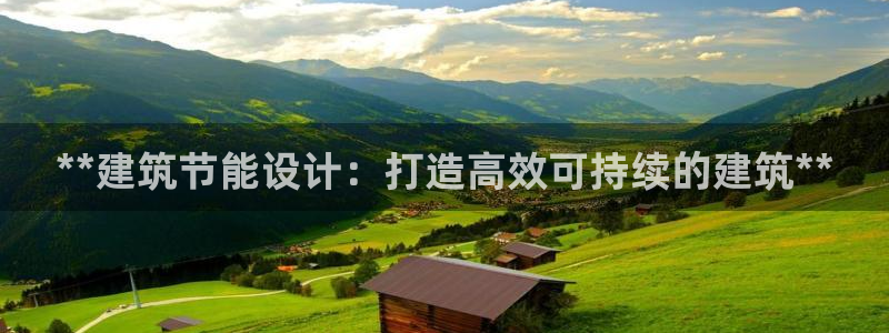 e尊国际客服：**建筑节能设计：打造高效可持续的建筑**