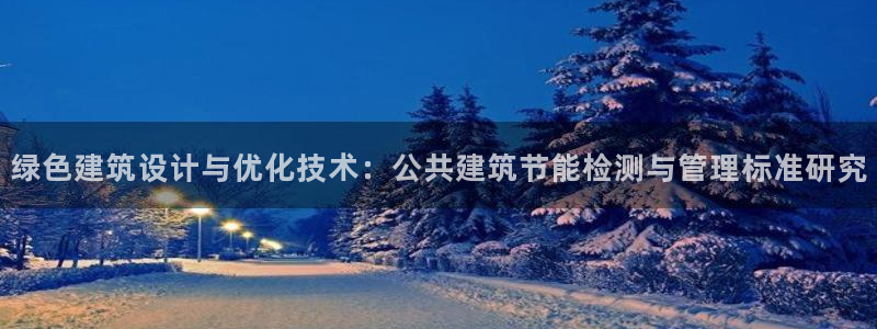 谁知道e尊国际的网址：绿色建筑设计与优化技术：公共建筑节能检测与管理标准研究
