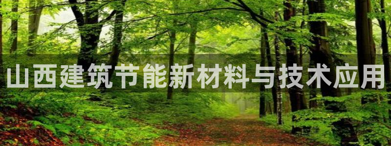 E尊国际：山西建筑节能新材料与技术应用