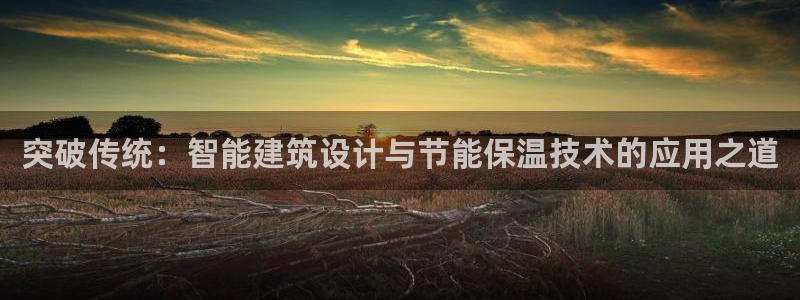 e尊国际地址：突破传统：智能建筑设计与节能保温技术的应用之道