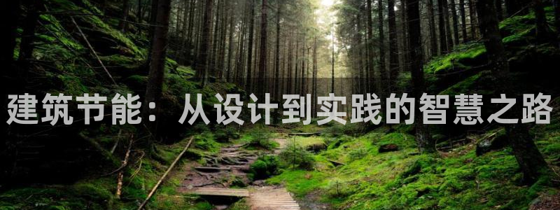 E尊国际网站：建筑节能：从设计到实践的智慧之路