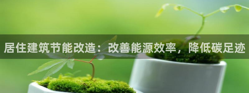 e尊国际客户端：居住建筑节能改造：改善能源效率，降低碳足迹