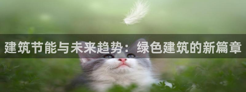 E尊国际网站：建筑节能与未来趋势：绿色建筑的新篇章