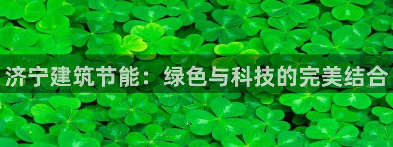e尊国际是干什么的：济宁建筑节能：绿色与科技的完美结合
