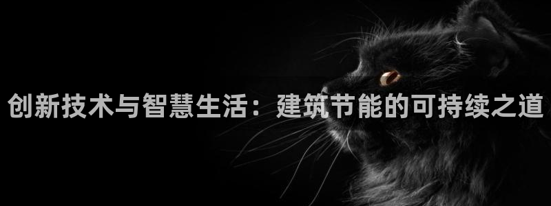 e尊国际平台：创新技术与智慧生活：建筑节能的可持续之道